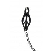 Зажимы на соски Darkside с цепочкой - Lola Games - купить с доставкой в Мытищах