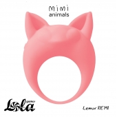 Оранжевое эрекционное кольцо Lemur Remi - Lola Games - в Мытищах купить с доставкой