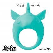 Зеленое эрекционное кольцо Unicorn Alfie - Lola Games - в Мытищах купить с доставкой