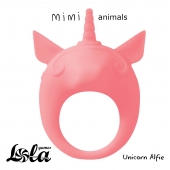 Оранжевое эрекционное кольцо Unicorn Alfie - Lola Games - в Мытищах купить с доставкой