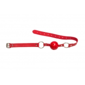 Красный кляп-шарик Firecracker - Lola Games - купить с доставкой в Мытищах