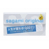 Ультратонкие презервативы Sagami Original 0.02 Extra Lub с увеличенным количеством смазки - 12 шт. - Sagami - купить с доставкой в Мытищах