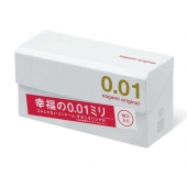 Супер тонкие презервативы Sagami Original 0.01 - 10 шт. - Sagami - купить с доставкой в Мытищах