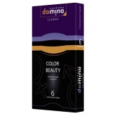 Разноцветные презервативы DOMINO Colour Beauty - 6 шт. - Domino - купить с доставкой в Мытищах