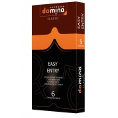 Презервативы с увеличенным количеством смазки DOMINO Easy Entry - 6 шт. - Domino - купить с доставкой в Мытищах