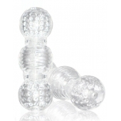 Прозрачный фигурный мастурбатор Master Stroker - Blush Novelties - в Мытищах купить с доставкой