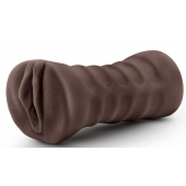 Коричневый мастурбатор-вагина Hot Chocolate Brianna - Blush Novelties - в Мытищах купить с доставкой