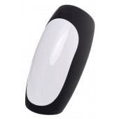 Черно-белый перезаряжаемый мастурбатор Erotist Hailstorm - Erotist Adult Toys - в Мытищах купить с доставкой