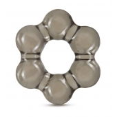 Дымчатое эрекционное кольцо Stay Hard Thick Bead Cock Ring - Blush Novelties - в Мытищах купить с доставкой