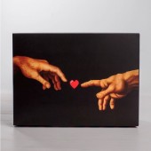 Складная коробка Love - 16 х 23 см. - Сима-Ленд - купить с доставкой в Мытищах