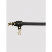 Черная распорка для ног Bound to You Faux Leather Spreader Bar - 50,8 см. - Fifty Shades of Grey - купить с доставкой в Мытищах