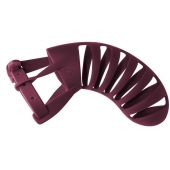 Мужской пояс верности бордового цвета Romello - Lola Games - купить с доставкой в Мытищах