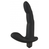 Черный вибромассажер простаты Naughty Finger Prostate Vibe - 13,8 см. - Orion - в Мытищах купить с доставкой