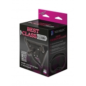 Черный пояс для насадок BEST CLASS STRAP - LOVETOY (А-Полимер) - купить с доставкой в Мытищах