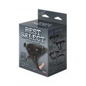 Пояс HARNESS BEST SELECT с вагинальной пробкой - LOVETOY (А-Полимер) - купить с доставкой в Мытищах
