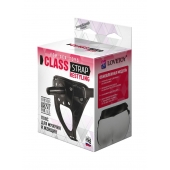 Черный пояс для насадок CLASS STRAP Restyling - LOVETOY (А-Полимер) - купить с доставкой в Мытищах