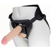 Пояс харнесс BEST UNI strap с 2 насадками - 18 и 22 см. - LOVETOY (А-Полимер) - купить с доставкой в Мытищах