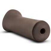 Коричневый мастурбатор-ротик Naughty Nicole - Blush Novelties - в Мытищах купить с доставкой