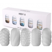 Набор из 5 мастурбаторов Hedy X5 Mixed - Svakom - в Мытищах купить с доставкой