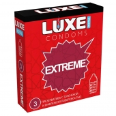 Текстурированные презервативы LUXE Royal Extreme - 3 шт. - Luxe - купить с доставкой в Мытищах