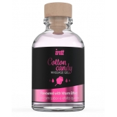 Массажный гель с согревающим эффектом Cotton Candy - 30 мл. - INTT - купить с доставкой в Мытищах