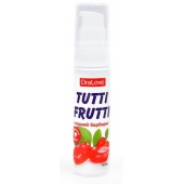 Гель-смазка Tutti-frutti со вкусом барбариса - 30 гр. - Биоритм - купить с доставкой в Мытищах