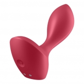 Красный вибромассажёр простаты Satisfyer Backdoor Lover - 14 см. - Satisfyer - в Мытищах купить с доставкой