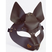 Коричневая маска Wolf - Sitabella - купить с доставкой в Мытищах