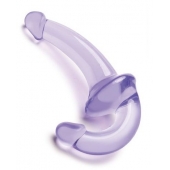 Фиолетовый безремневой страпон Strapless Strap-On - Lux Fetish - купить с доставкой в Мытищах