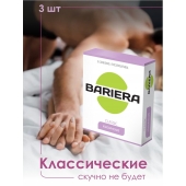 Классические презервативы Bariera Classic - 3 шт. - Bariera - купить с доставкой в Мытищах