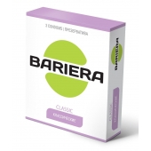 Классические презервативы Bariera Classic - 3 шт. - Bariera - купить с доставкой в Мытищах