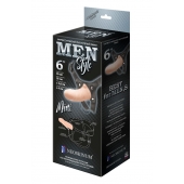 Пустотелый фаллопротез MEN STYLE - 17,5 см. - LOVETOY (А-Полимер) - купить с доставкой в Мытищах