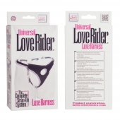 Трусы для страпона с универсальным креплением Universal Love Rider Luxe Harness - California Exotic Novelties - купить с доставкой в Мытищах