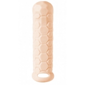 Телесный фаллоудлинитель Homme Long - 15,5 см. - Lola Games - в Мытищах купить с доставкой