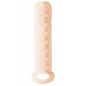 Телесный фаллоудлинитель Homme Long - 13,5 см. - Lola Games - в Мытищах купить с доставкой