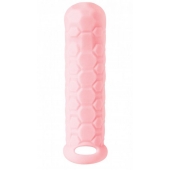 Розовый фаллоудлинитель Homme Long - 15,5 см. - Lola Games - в Мытищах купить с доставкой