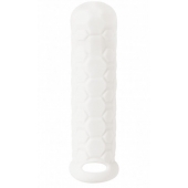 Белый фаллоудлинитель Homme Long - 15,5 см. - Lola Games - в Мытищах купить с доставкой