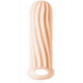 Телесный фаллоудлинитель Homme Wide - 13 см. - Lola Games - в Мытищах купить с доставкой