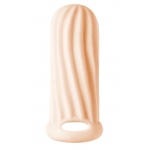 Телесный фаллоудлинитель Homme Wide - 11 см. - Lola Games - в Мытищах купить с доставкой