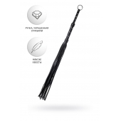 Черный флоггер Anonymo - 64 см. - ToyFa - купить с доставкой в Мытищах