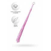 Розовый флоггер Anonymo - 64 см. - ToyFa - купить с доставкой в Мытищах