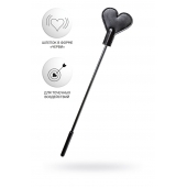 Черный стек со шлепком в форме сердца Anonymo - 35 см. - ToyFa - купить с доставкой в Мытищах