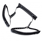 Черные кожаные стропы для фиксации Anonymo - ToyFa - купить с доставкой в Мытищах