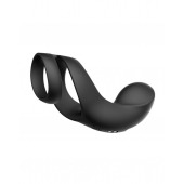 Черное эрекционное кольцо Benedict для стимуляции промежности - Svakom - в Мытищах купить с доставкой