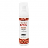 Разогревающее массажное масло  с ароматом клубники Gourmet Strawberry - 50 мл. - Exsens - купить с доставкой в Мытищах