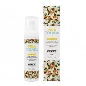 Разогревающее массажное масло с ароматом пина колада Gourmet Pina Colada - 50 мл. - Exsens - купить с доставкой в Мытищах