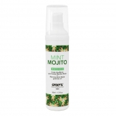 Разогревающее массажное масло с ароматом мохито Gourmet Mint Mojito - 50 мл. - Exsens - купить с доставкой в Мытищах