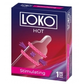 Стимулирующая насадка на пенис LOKO HOT с возбуждающим эффектом - Sitabella - в Мытищах купить с доставкой