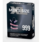 Стимулирующая насадка на пенис MEN SIZE 999 - Sitabella - в Мытищах купить с доставкой