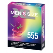 Стимулирующая насадка на пенис MEN SIZE 555 - Sitabella - в Мытищах купить с доставкой